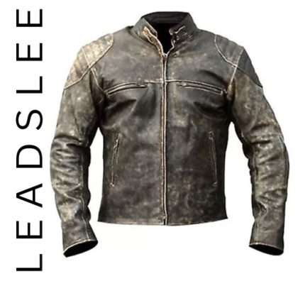 Motorcycle Racer Leather Jacket