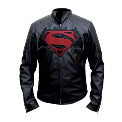 Superman Black Leather Jacket