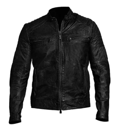 Moto Racer Leather Jacket