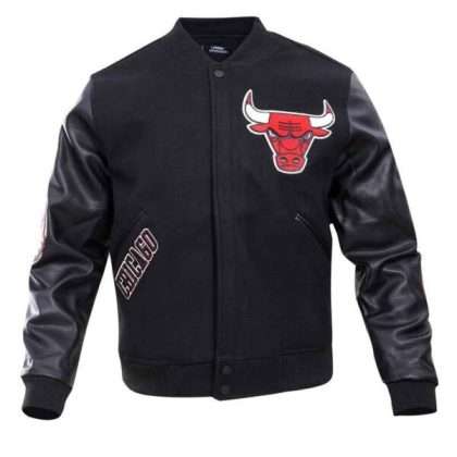 Bulls' Wool Leather Jacket