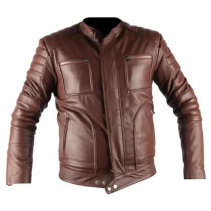 Leo Blastoff Leather Jacket