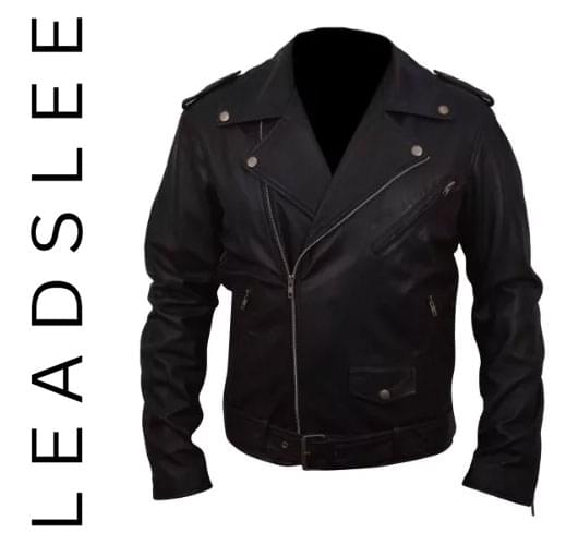Belted Rider Leather Jacket